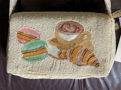 Nwt coffee macarons croissant - nwt,